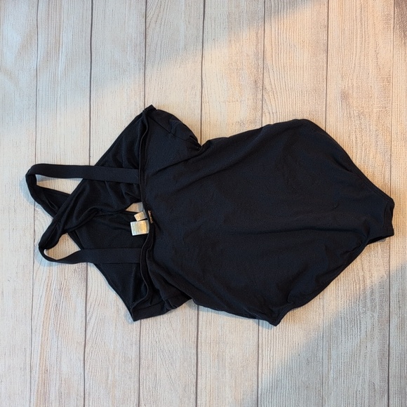 Anne Cole Classy navy one piece swimsuit. Size 12 - Picture 5 of 6